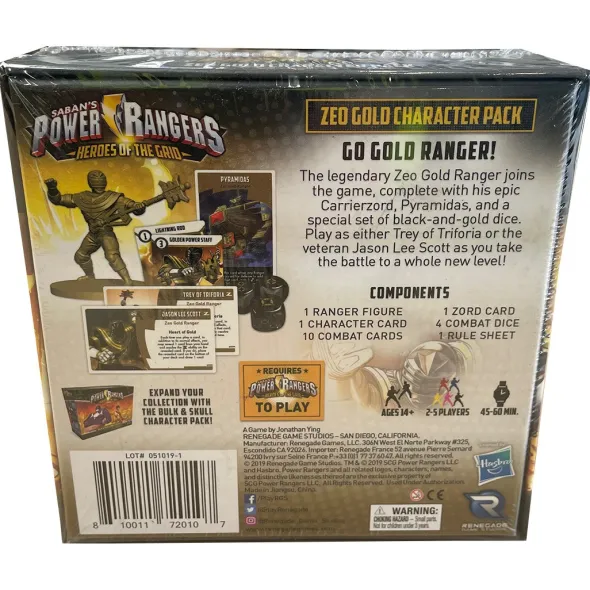Power Rangers: Heroes of the Grid – Zeo Gold Character Pack