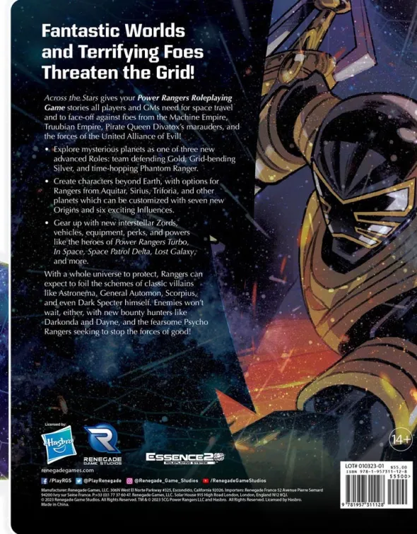 Power Rangers RPG - Across the Stars