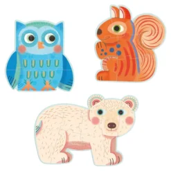 Primo Puzzle - Dans La Forêt - 9, 12, et 16 Pièces