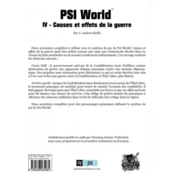 Psi World IV - Causes et Effets de la Guerre
