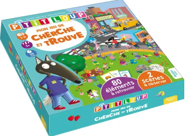 P’tit Loup - Mon jeu de Cherche et Trouve