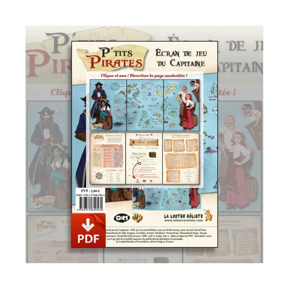P'tits Pirates - Ecran de jeu du Capitaine - PDF