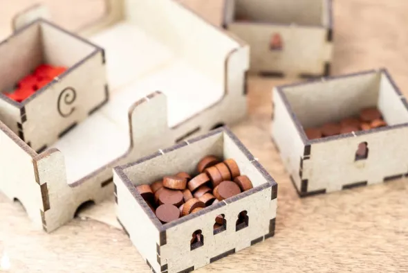 Puerto Rico 1897 - Boîte de Rangement Dicetroyers Compatible