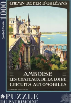 Puzzle - Amboise et la Loire par Constant-Duval - 1000 pièces