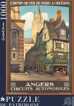 Puzzle - Angers par Constant-Duval - 1000 pièces
