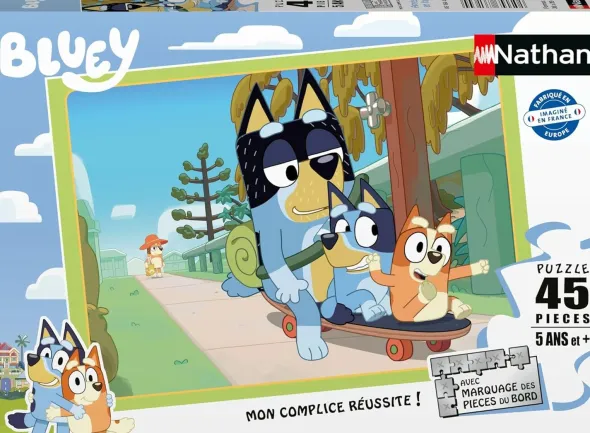 Puzzle - Après-midi en famille - 45 pièces