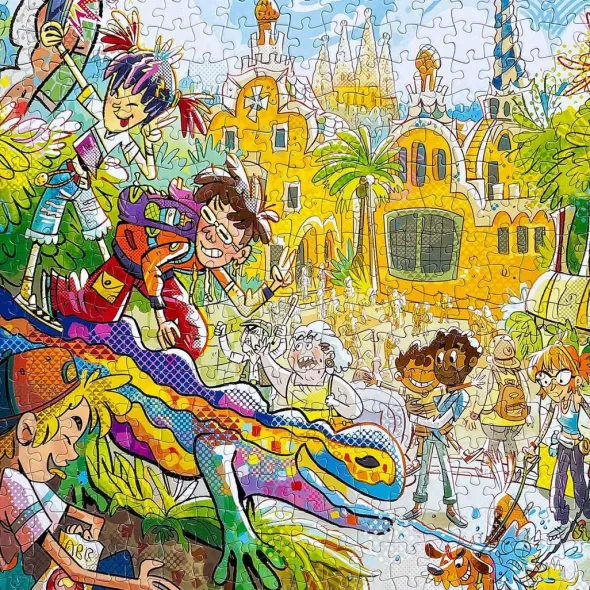 Puzzle - Barcelona - 500 pièces