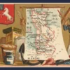 Puzzle - Carte du département de la Manche - 99 pièces