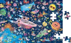 Puzzle Cherche et Trouve - Dans l'Espace