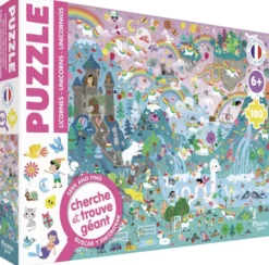 Puzzle Cherche et Trouve - Licornes
