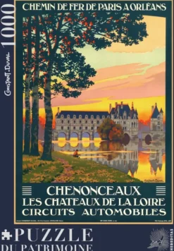 Puzzle - Château de Chenonceau par Constant-Duval - 1000 pièces