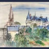 Puzzle - Château de Langeais par Raoul Dufy - 99 pièces