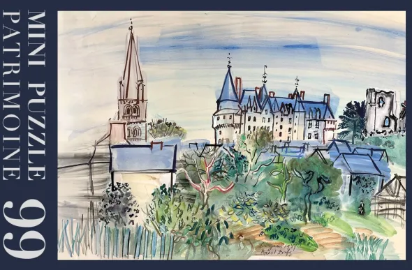Puzzle - Château de Langeais par Raoul Dufy - 99 pièces