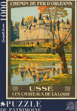 Puzzle - Château d'Ussé par Constant-Duval - 1000 pièces