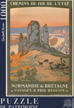 Puzzle - Château Gaillard - Les Andelys par Constant-Duval - 1000 pièces