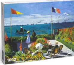 Puzzle - Claude Monet - La Terrasse à Sainte-Adresse - 1000 pièces
