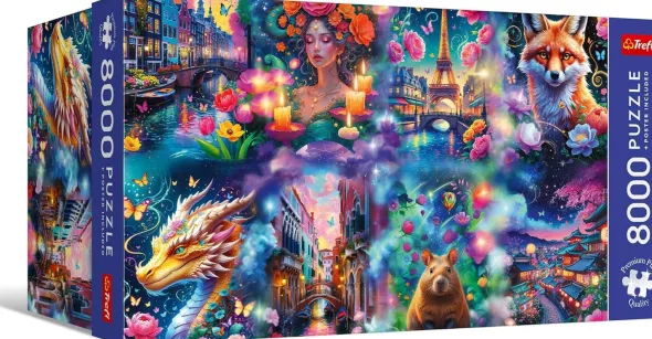 Puzzle - Colorful World - 8000 pieces