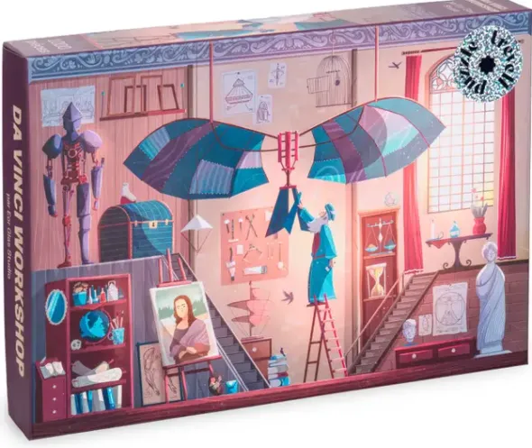 Puzzle - Da Vinci Workshop - 1000 pièces