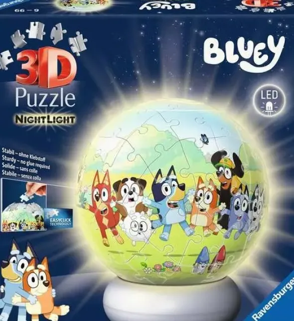 Puzzle 3D Bluey - 72 pièces