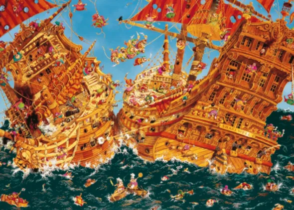 Puzzle - Diamond Dick - 1000 pièces
