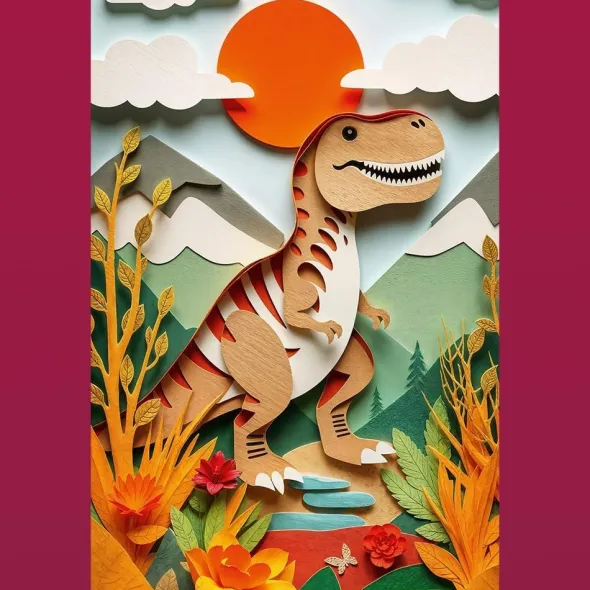 Puzzle - Dinosaure - 160 pièces