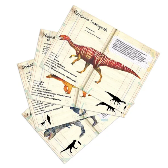 Puzzle Dinosaures 500 Pièces - Muséum National d'Histoire Naturelle