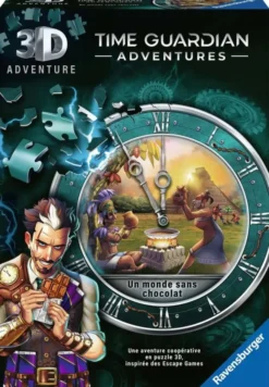 Puzzle 3D - Time Guardian Adventures: Un Monde sans Chocolat