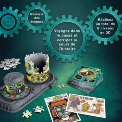 Puzzle 3D - Time Guardian Adventures: Un Monde sans Chocolat