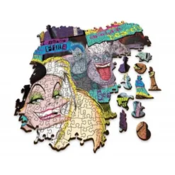 Puzzle en Bois - Disney Vilains - 1000 Pièces