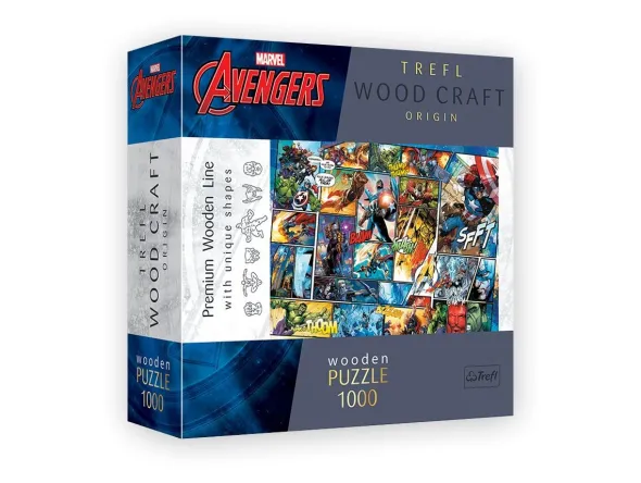 Puzzle en bois - Marvel Comics - 1000 Pièces