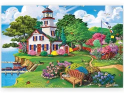 Puzzle en bois - Summer Haven - 500 pièces