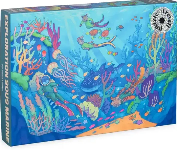 Puzzle - Exploration sous marine - 500 pièces