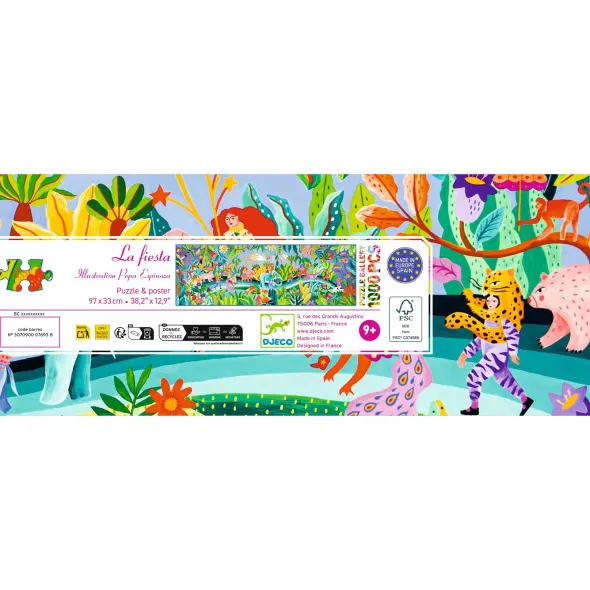 Puzzle Gallery - La fiesta - 1000 Pièces