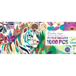 Puzzle Gallery - Rainbow Tigers - 1000 Pièces