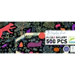 Puzzle Gallery - The kingdom of Cats - 500 Pièces
