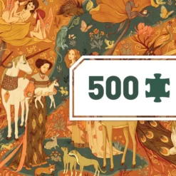 Puzzle Gallery - Unicorn garden - 500 Pièces