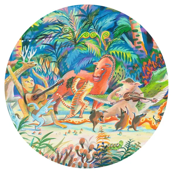 Puzzle Gallery - Woods Music Band - 200 Pièces