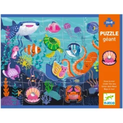 Puzzle Geant - Sous la Mer - 24pcs +8pcs