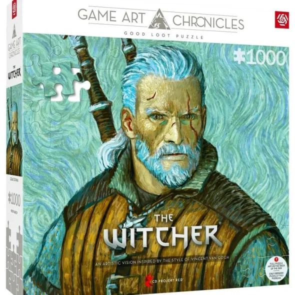 Puzzle - Geralt of Rivia & Vincent Van Gogh - Puzzle 1000 Pieces