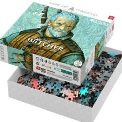 Puzzle - Geralt of Rivia & Vincent Van Gogh - Puzzle 1000 Pieces