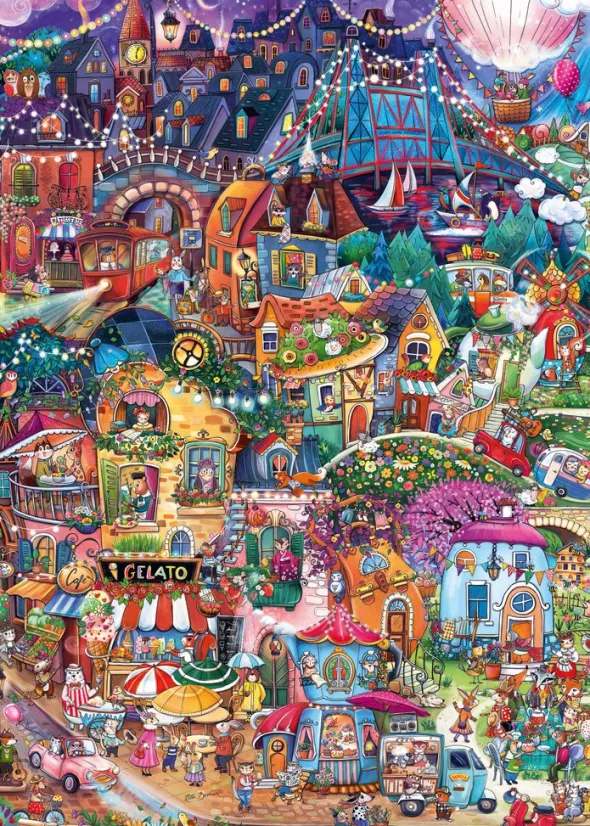 Puzzle - Good Evening! - 1000 pièces