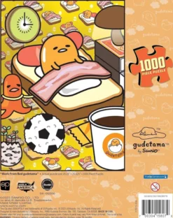 Puzzle - Gudetama Work From Bed - 1000 pcs