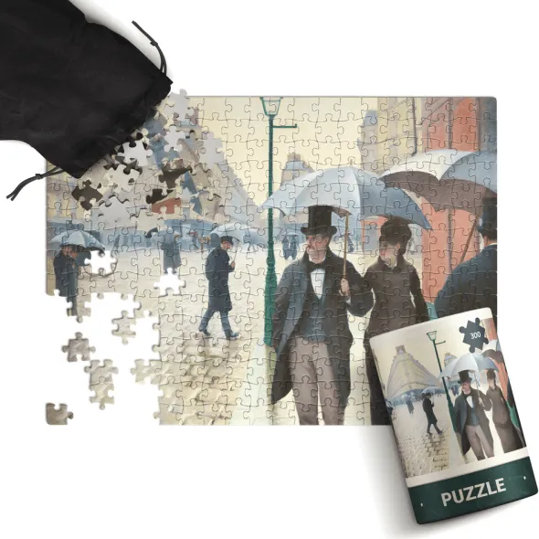 Puzzle - Gustave Caillebotte - Rue de Paris, temps de pluie - 300 pièces
