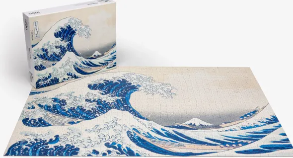 Puzzle - Hokusai - La Grande Vague de Kanagawa - 1000 pièces
