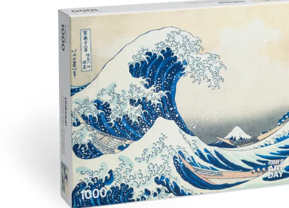 Puzzle - Hokusai - La Grande Vague de Kanagawa - 1000 pièces