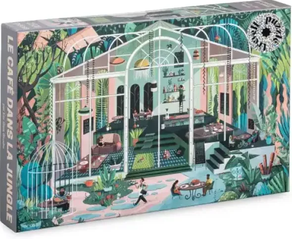 Puzzle - Le Café dans la Jungle - 1000 pièces