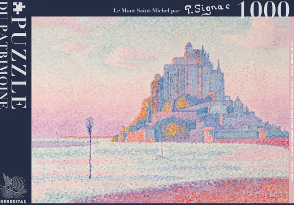 Puzzle - Le Mont Saint-Michel par Paul Signac - 1000 pièces