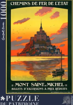 Puzzle - Le Mont Saint-Michel par Constant-Duval - 1000 pièces