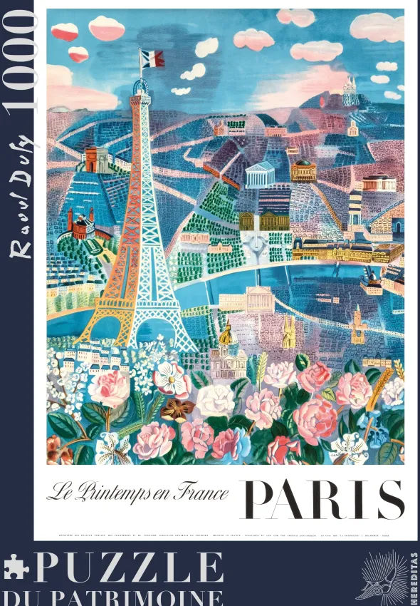 Puzzle - Le "paravent de Paris" par Raoul Dufy - 1000 pièces