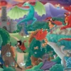 Puzzle - Les Dragons - 50 Pièces